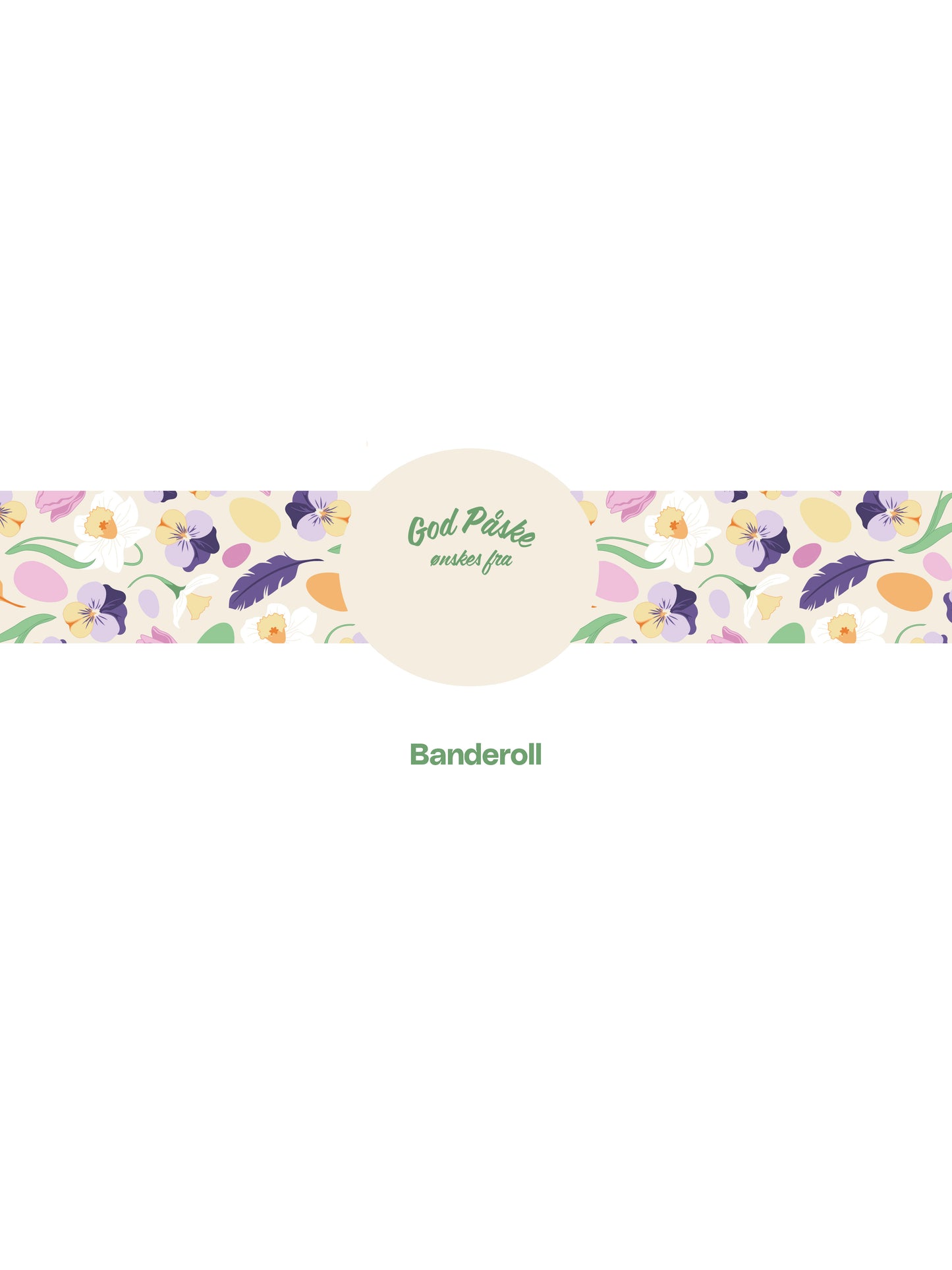 Påskeegg Rosé 15 cm