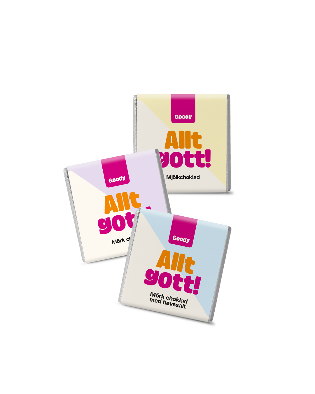 Sjokoladekvadrater 5 g Quick