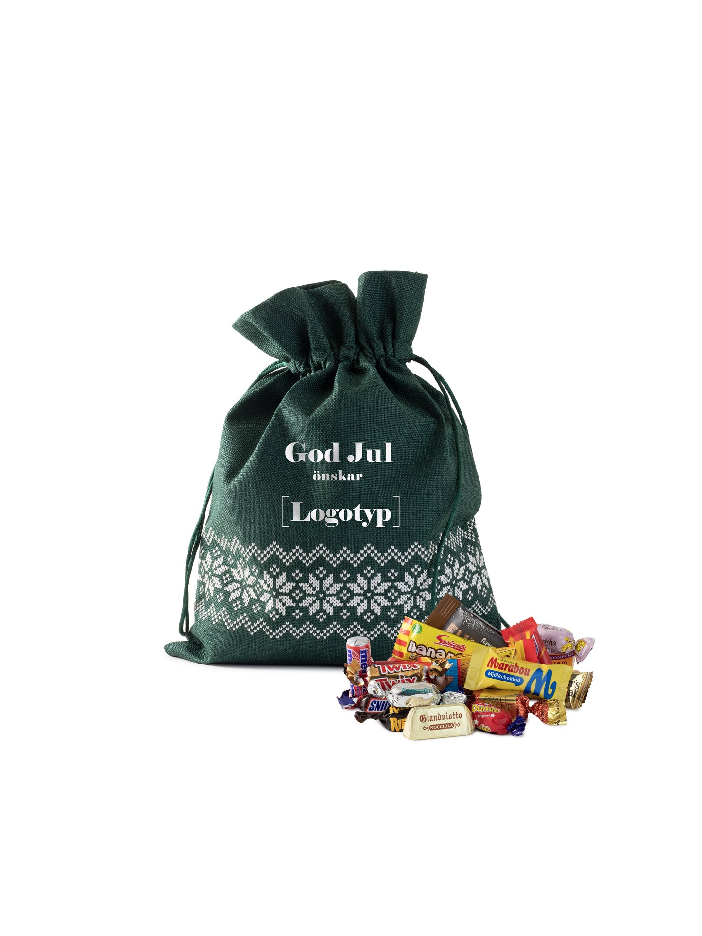 Julesekk Grønn Mellom