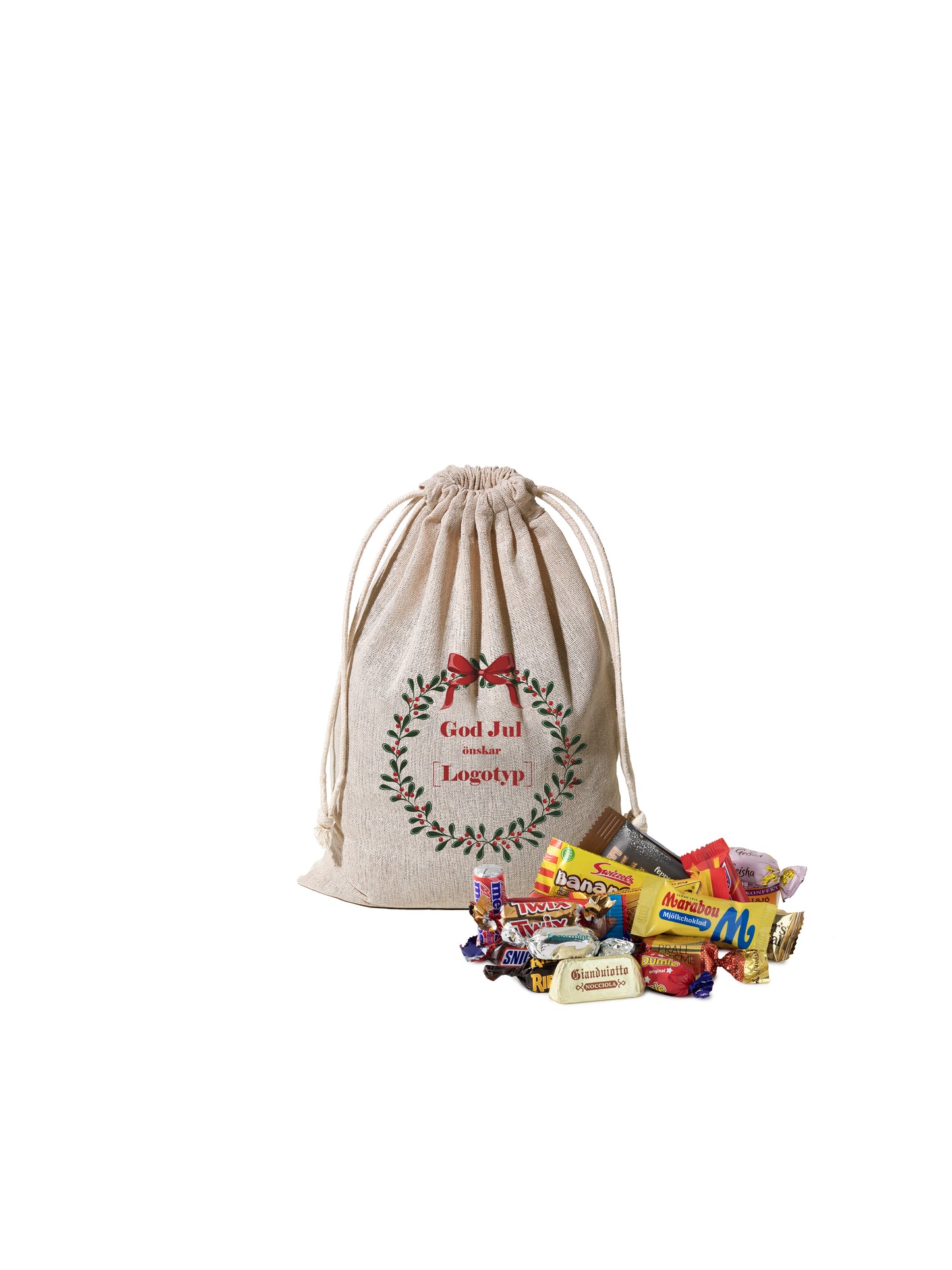 Julesekk i lin 500 g