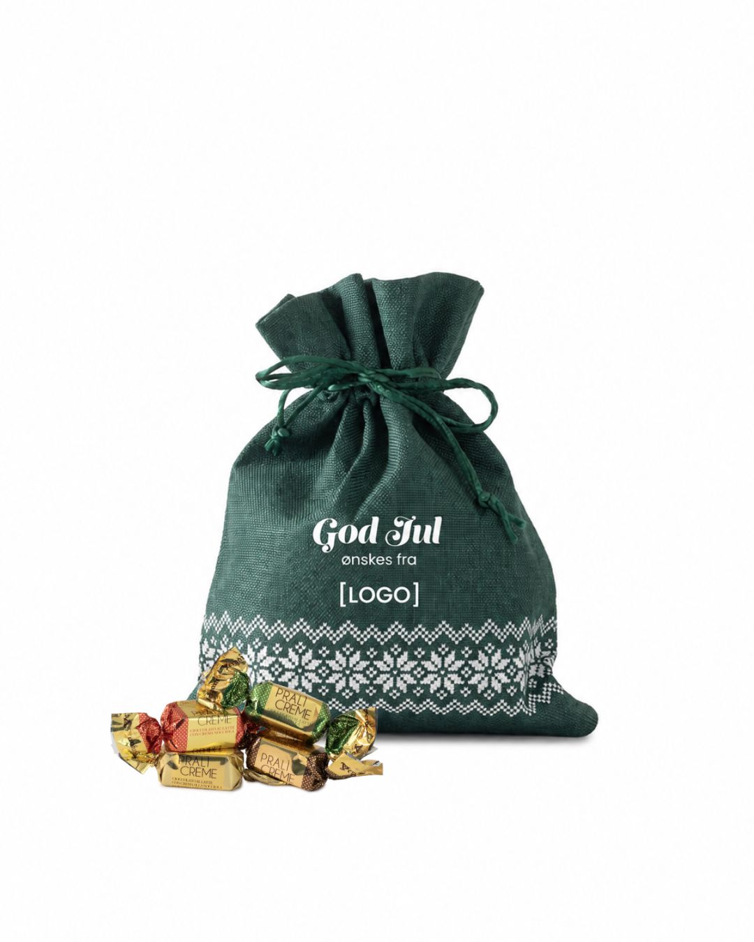 Julesekk Grønn 900 g