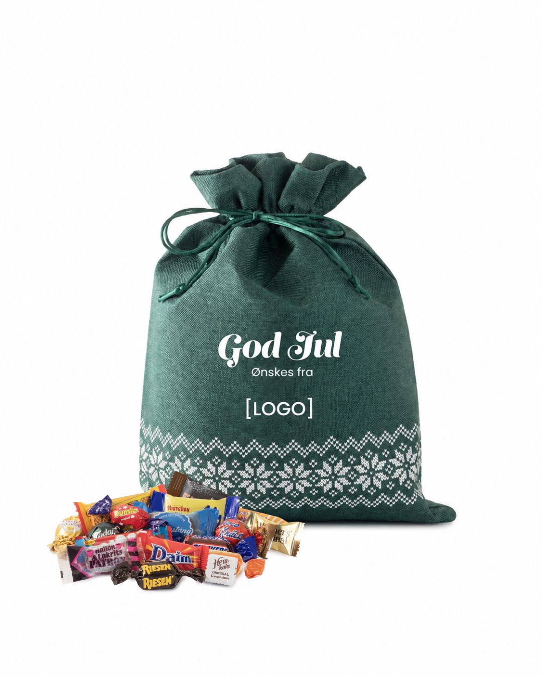 Julesekk Grønn 1,8 kg