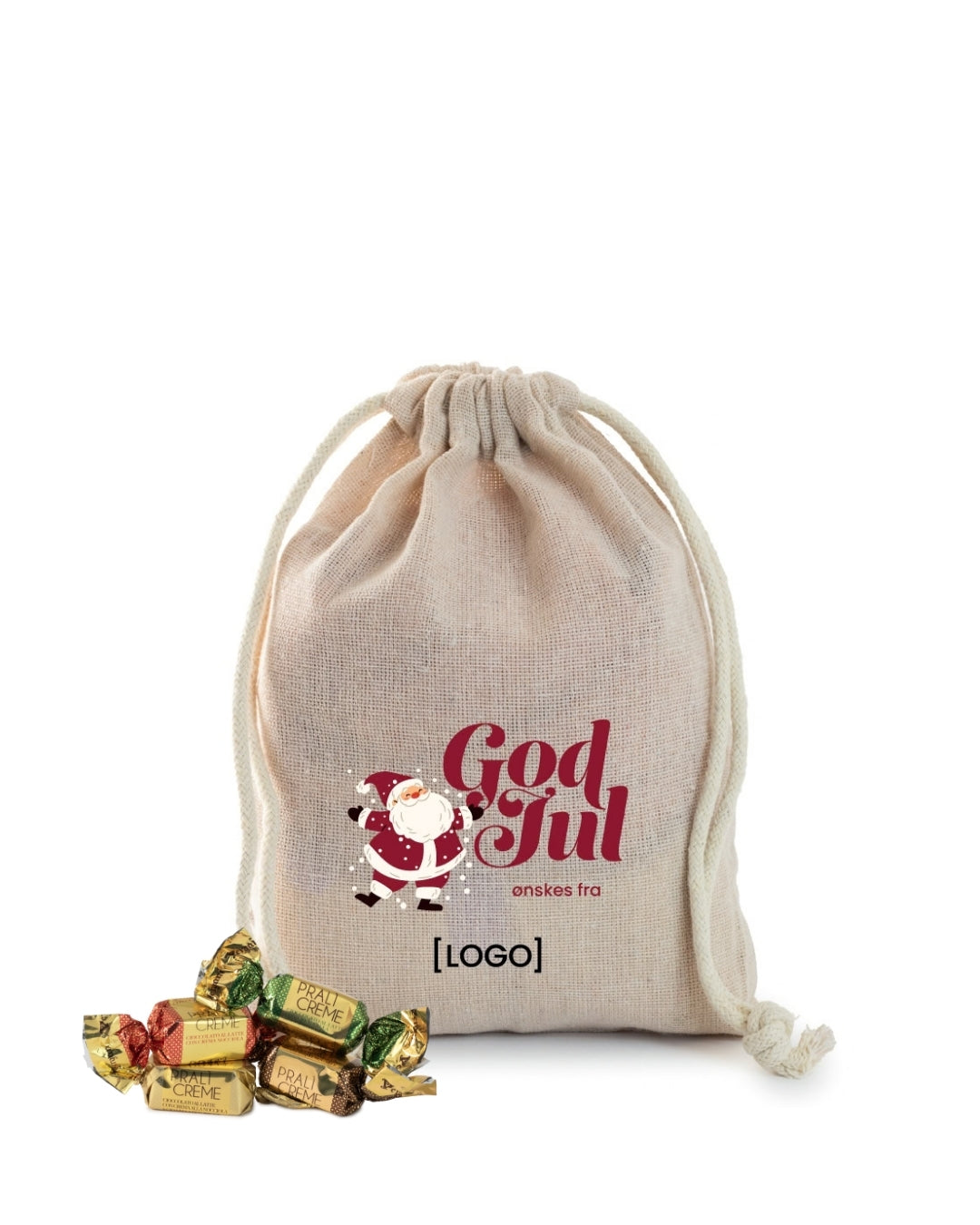 Julesekk i lin 900 g