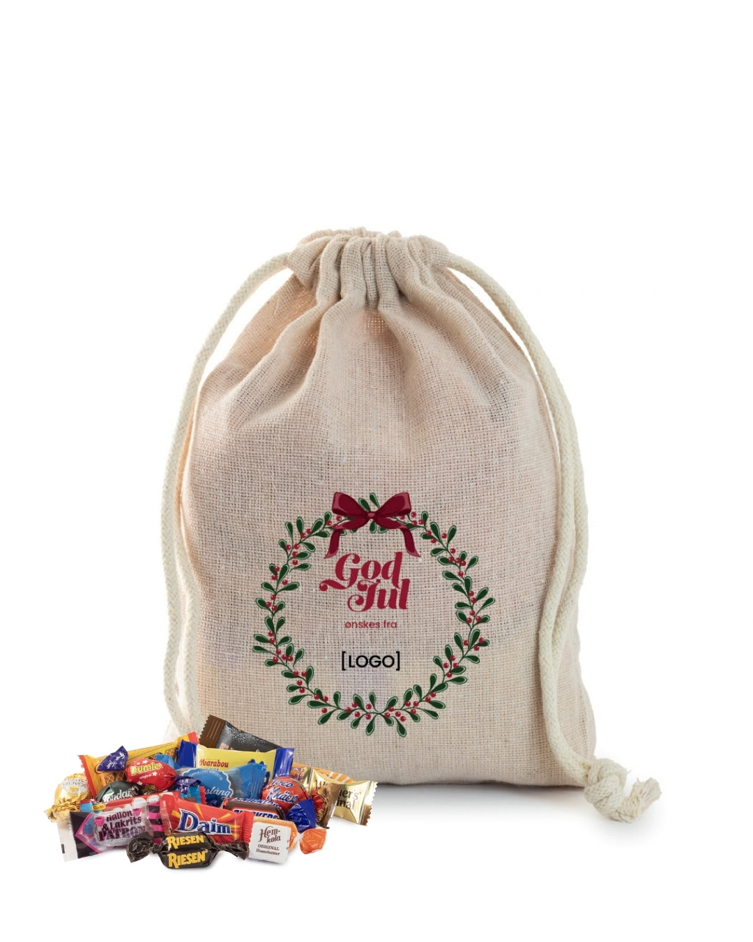 Julesekk i lin 1,8 kg