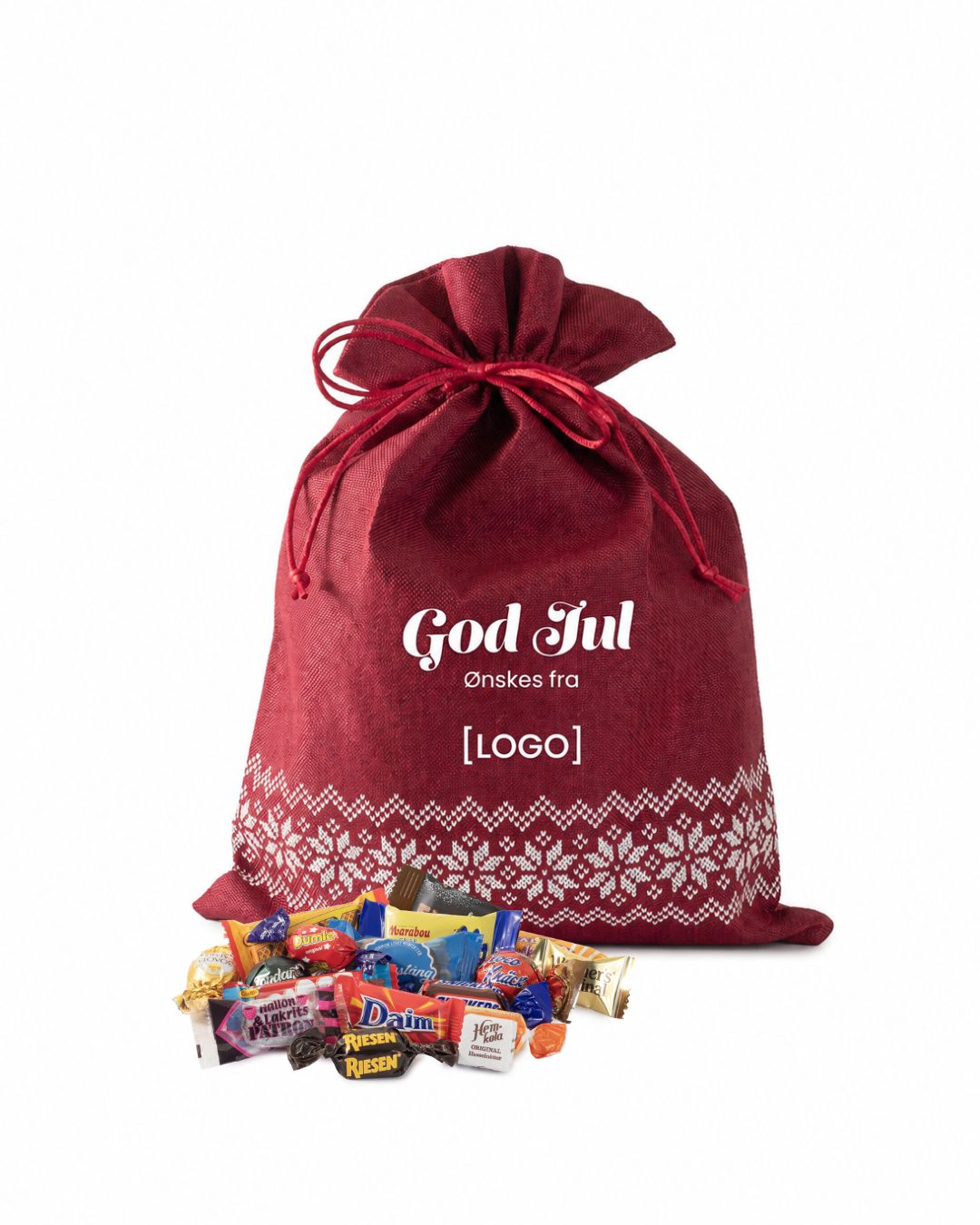 Julesekk Rød 1,8 kg