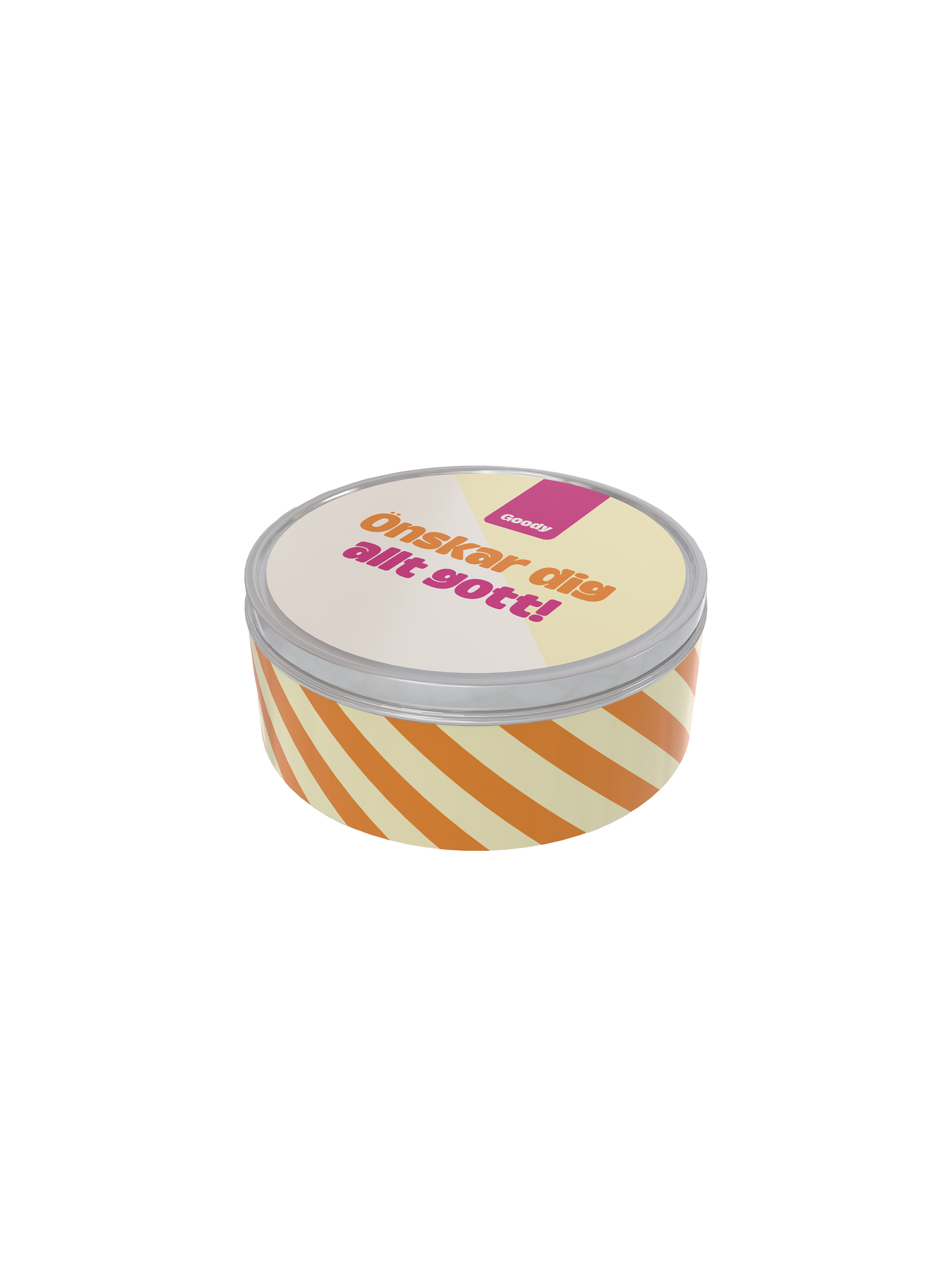 Metallboks med karamellkaker