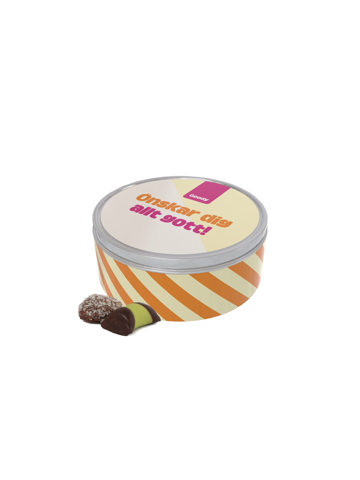 Metallboks med Delicatobiter